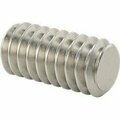 Bsc Preferred Super-Corrosion-Resistant Threaded Rod Grade B8m 316 Stainless Steel 1/4-20 Thread Size 1/2 Long 96545A411